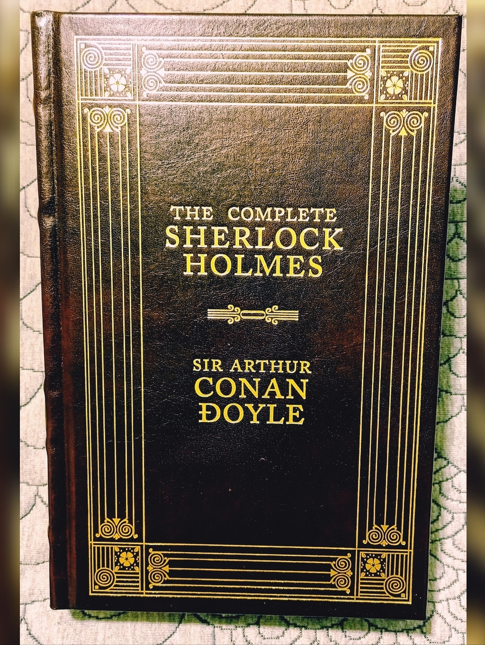 The Complete Sherlock Holmes Sir Arthur Conan Doyle Leatherbound Barnes & Noble